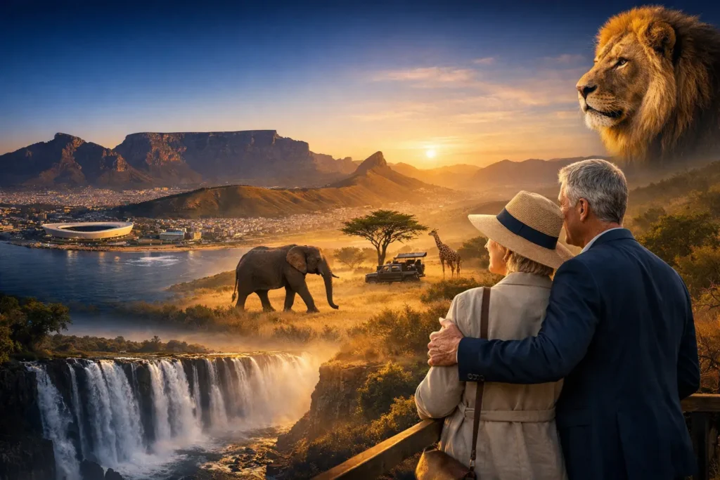 Pacote África do Sul com safári para viajar bem