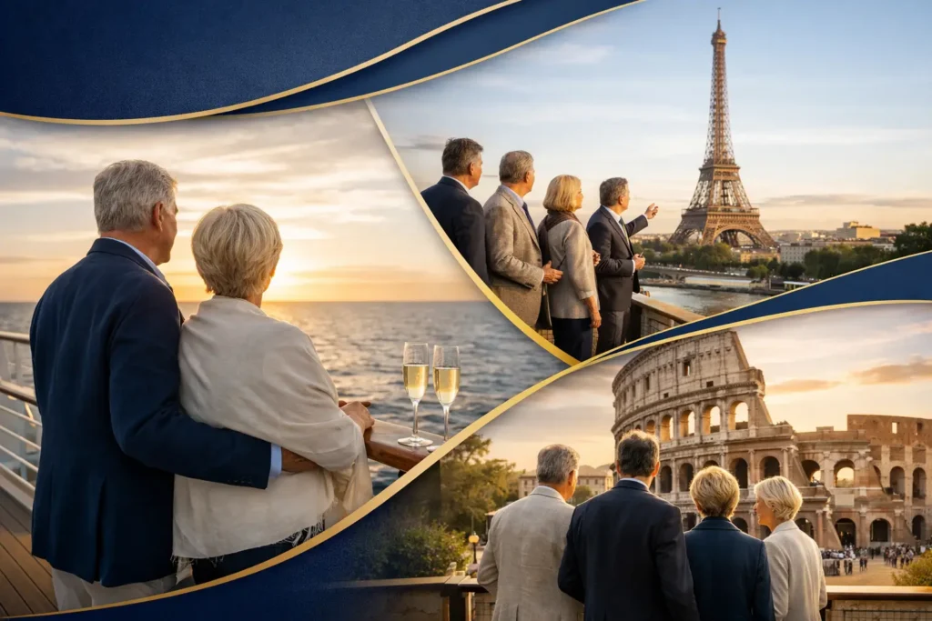 Pacote de viagem premium em grupo vale a pena?