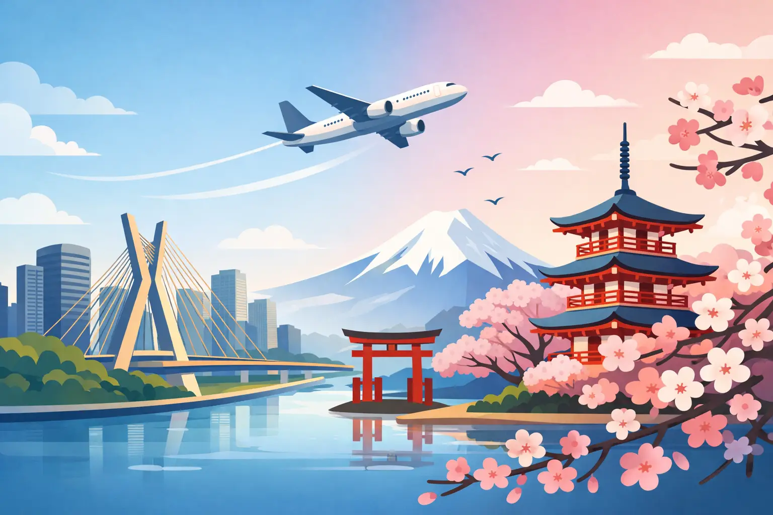 Pacote Japão Sakura saindo de São Paulo