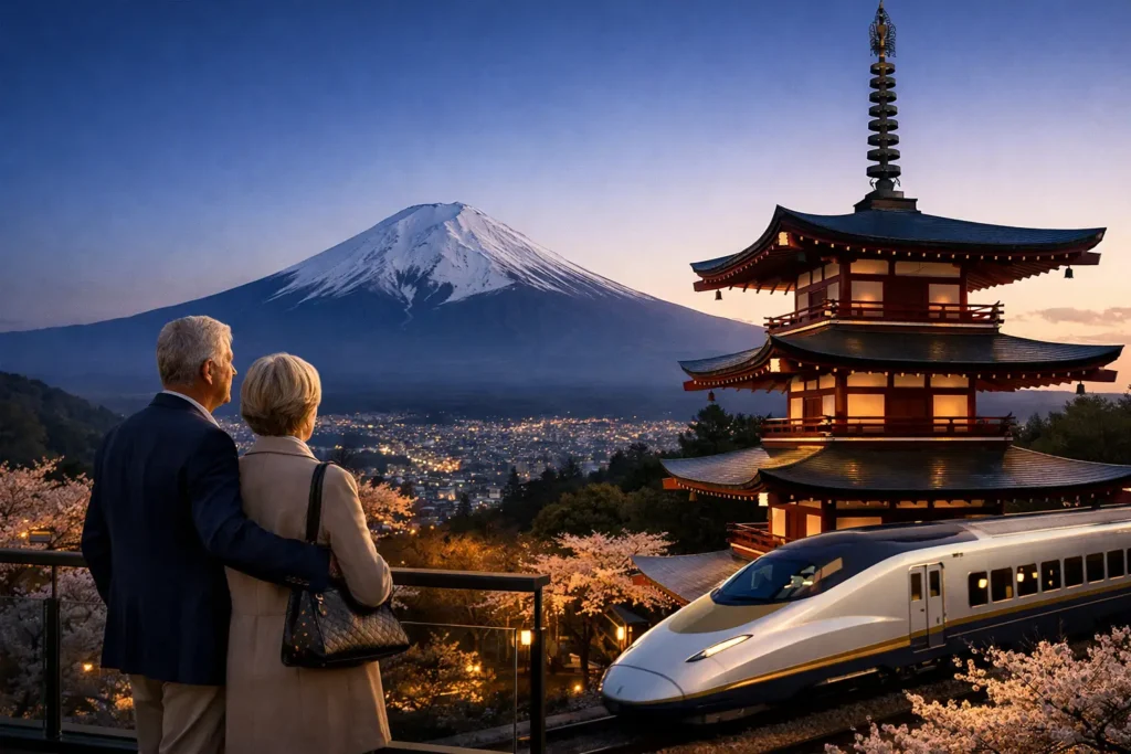 Pacote para festival no Japão com conforto
