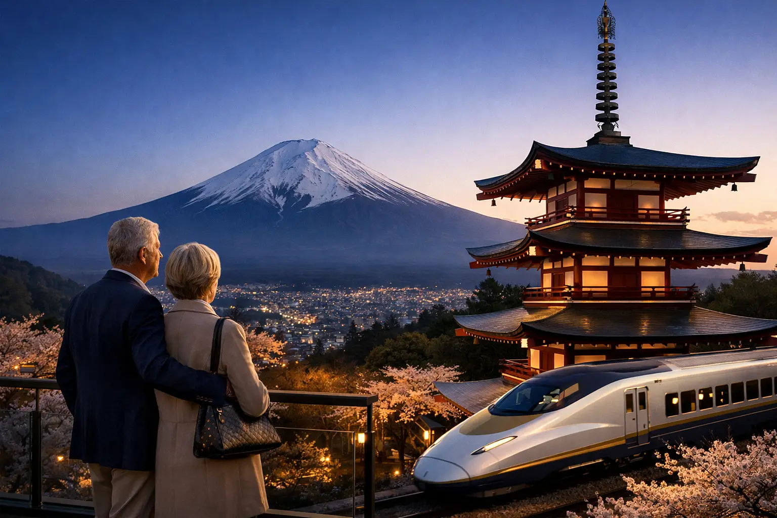 Pacote para festival no Japão com conforto