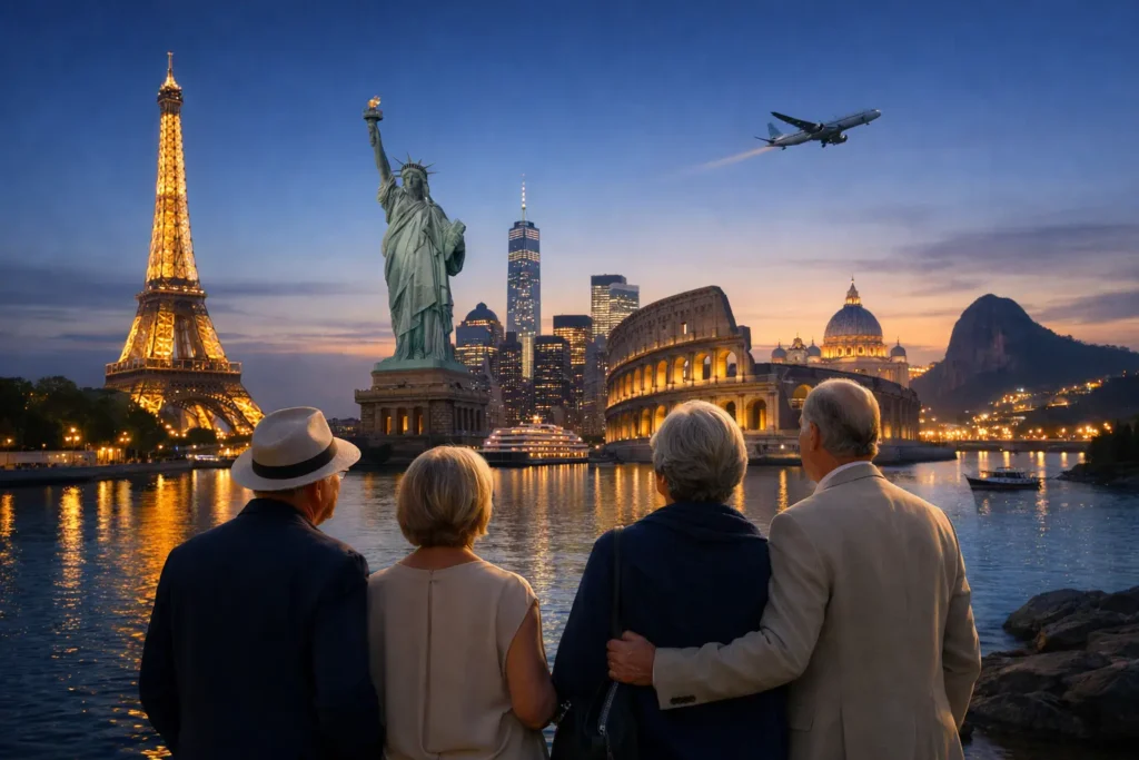 Viagem de réveillon internacional em grupo