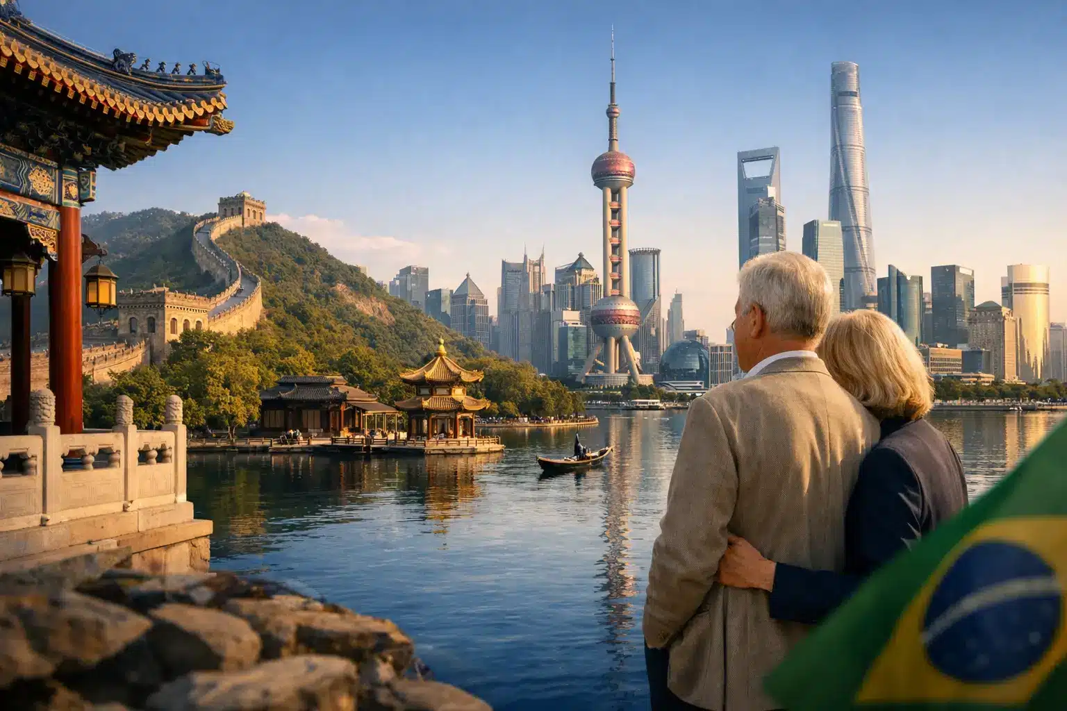 China Cultural com Acompanhamento Brasileiro