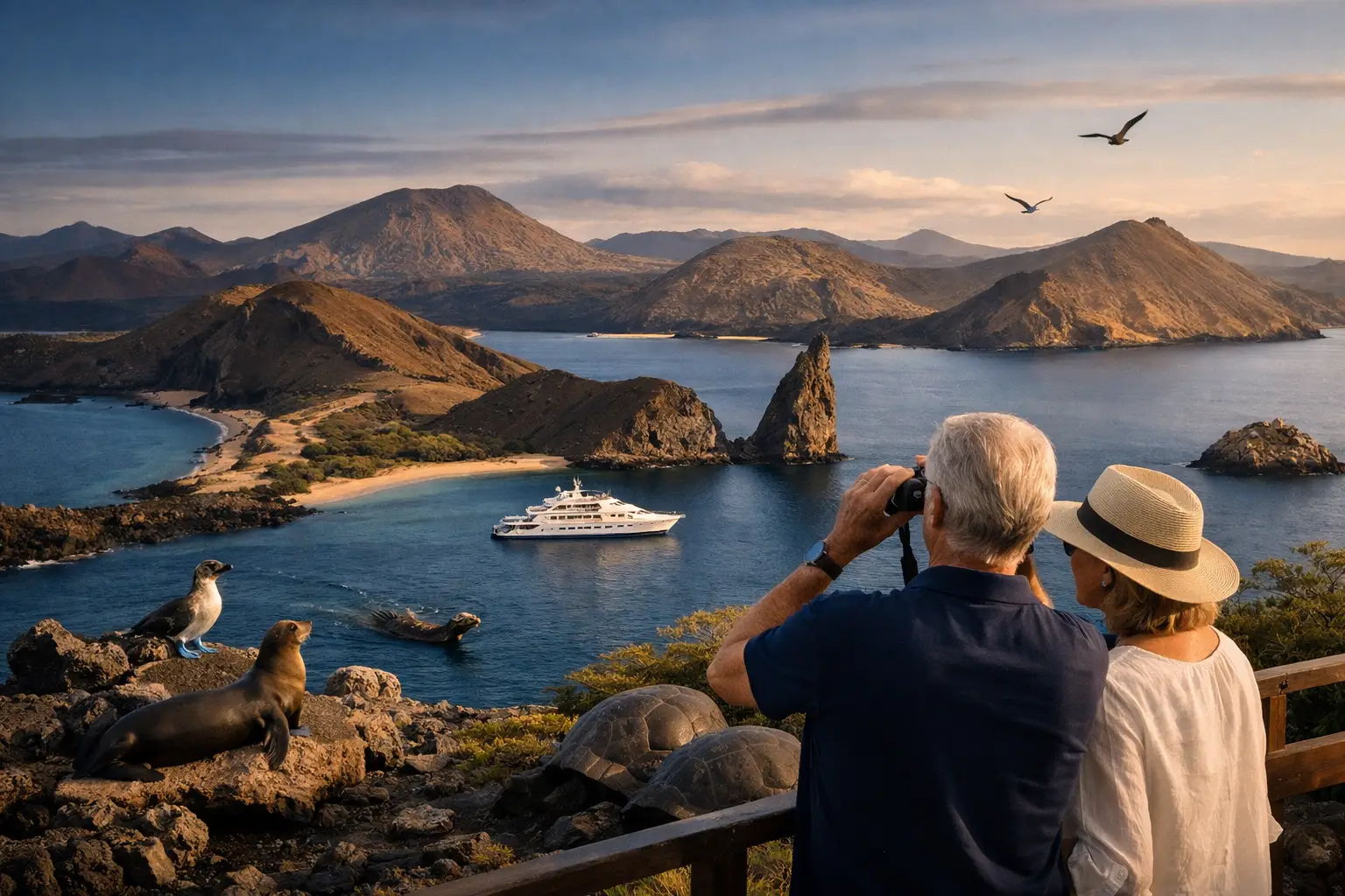 Expedição Ilhas Galápagos com conforto e curadoria