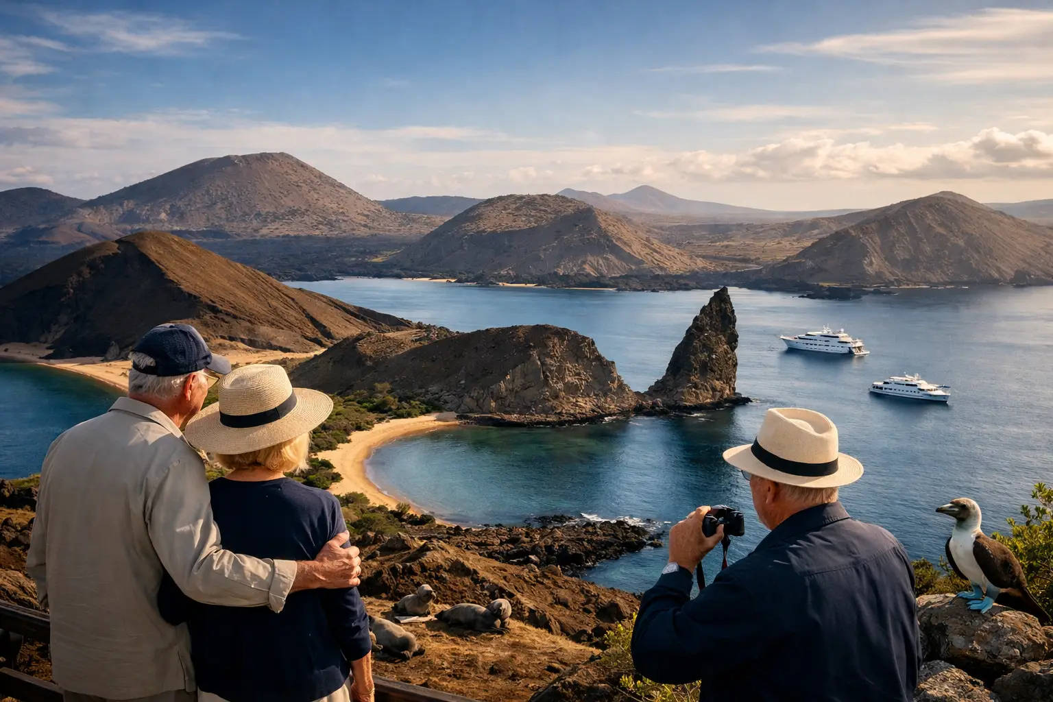 Guia completo de viagem para Galápagos em grupo