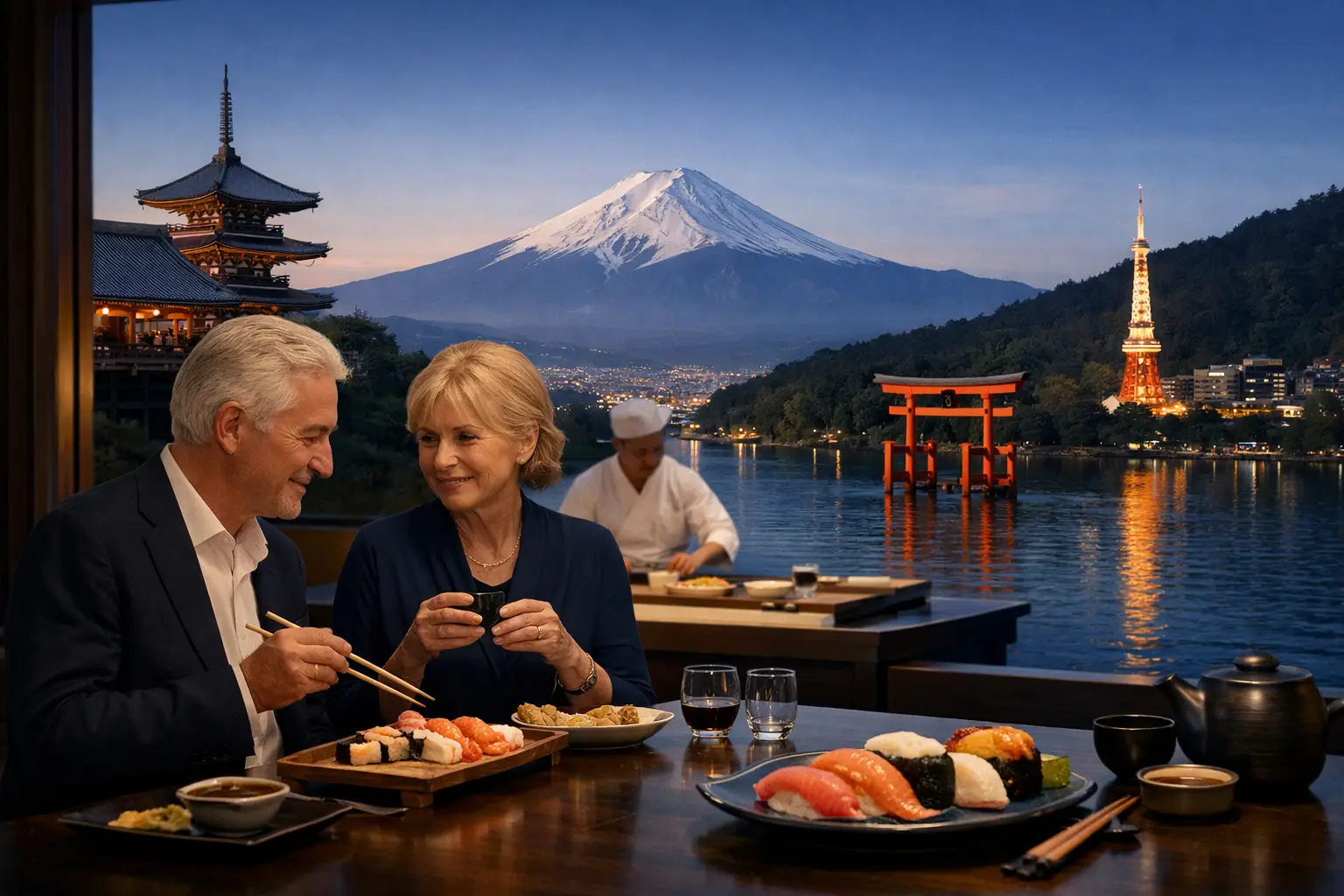 Melhores experiências gastronômicas japonesas