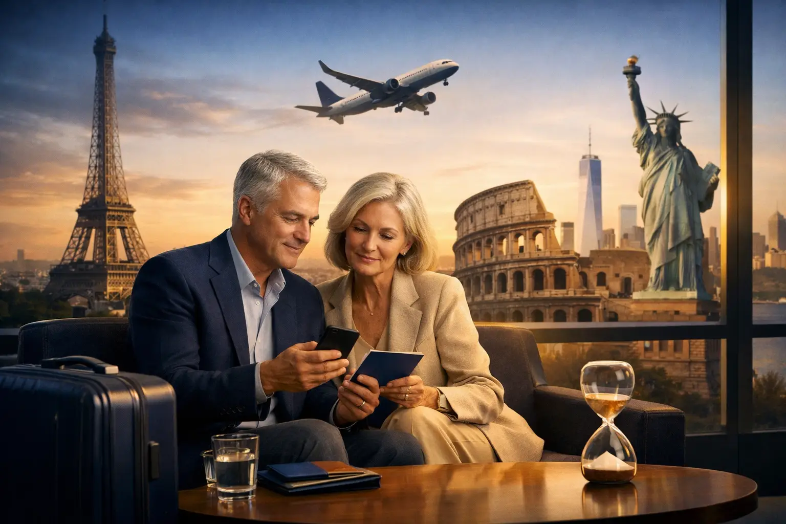 Quando reservar viagem internacional com calma